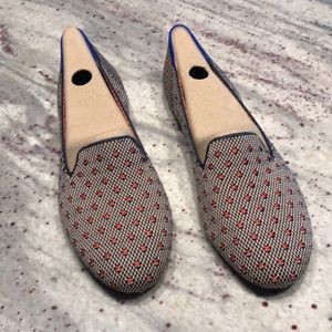 Rothys Size 11 Coral Dot Loafer, Excellent condition. Only worn twice.